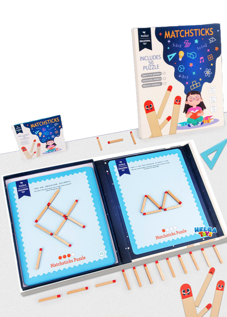 Joc Montessori  Betele de chibrituri magnetice