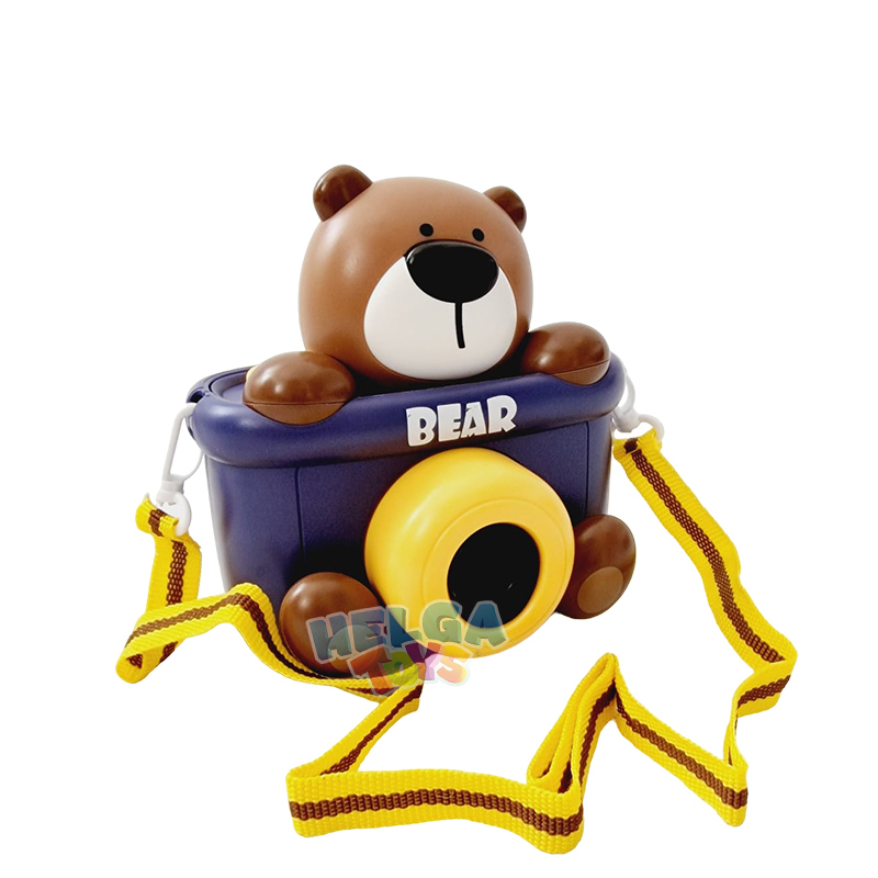 Aparat pentru facut baloane de sapun cu sunete Ursulet