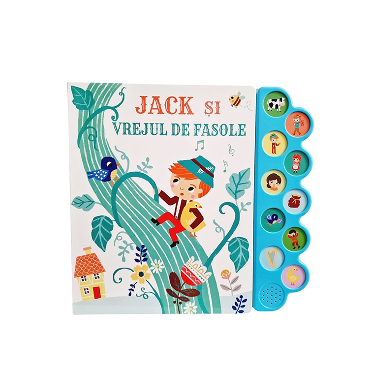 Carte cu sunete - Jack si Vrejul de Fasole