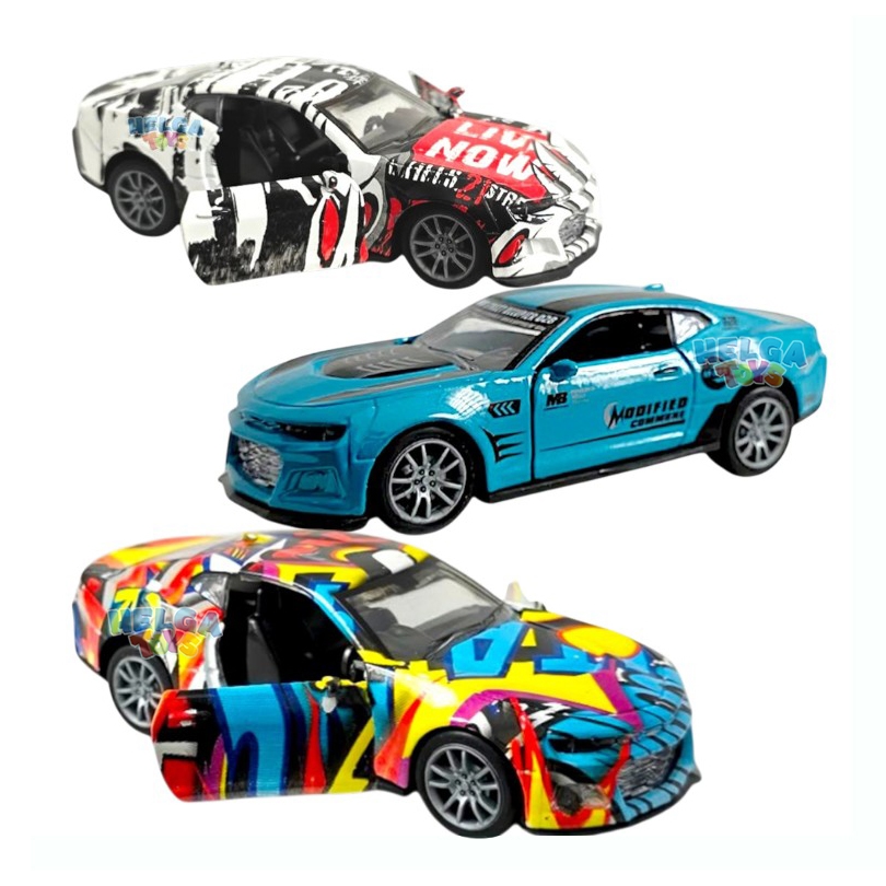 Masinuta Metalica cu Usi Functionale, Multicolor