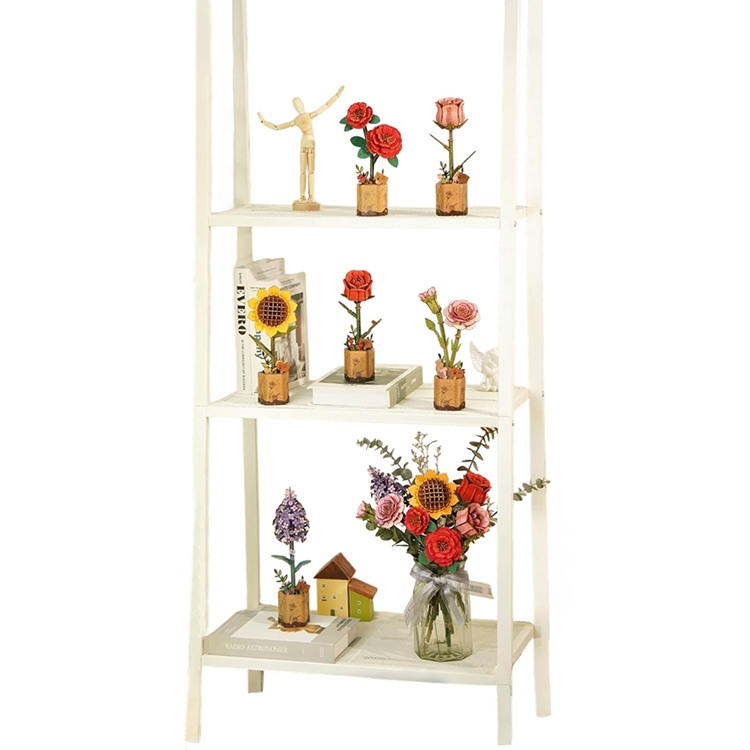 Puzzle 3D din lemn - Liliac - 162 piese - helgatoys.ro