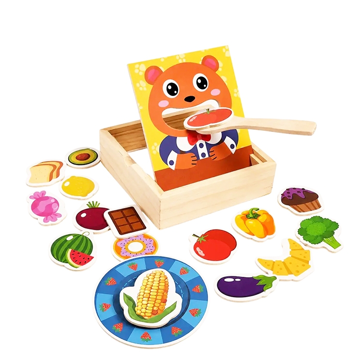 Joc Educativ Montessori Hraneste Ursuletul