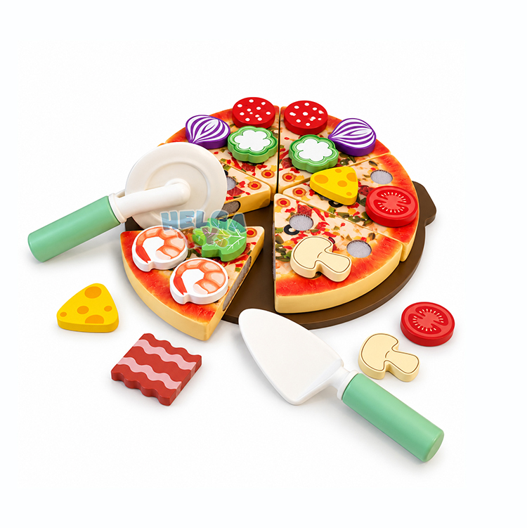 Pizza din lemn de feliat cu arici &ndash; 27 piese